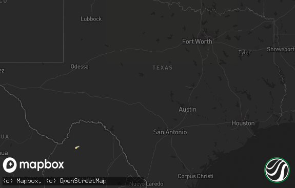 Hail map preview on 10-20-2013