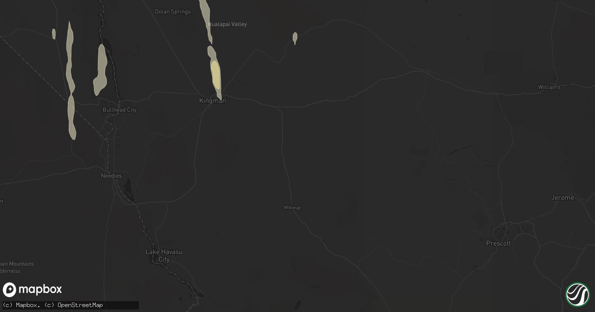 Hail map in Searchlight, NV on October 20, 2018