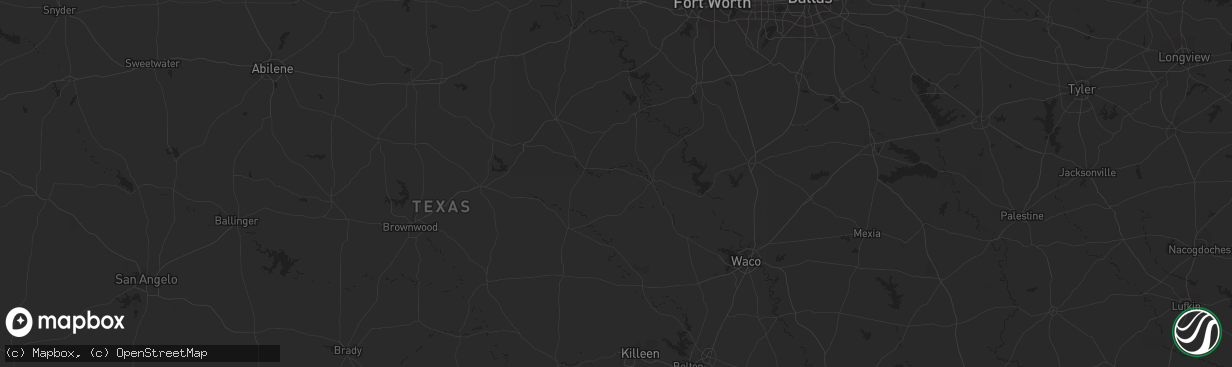 Hail map in Austin, TX on October 24, 2019