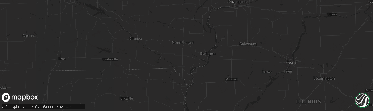 Hail map in Lena, WI on October 27, 2014