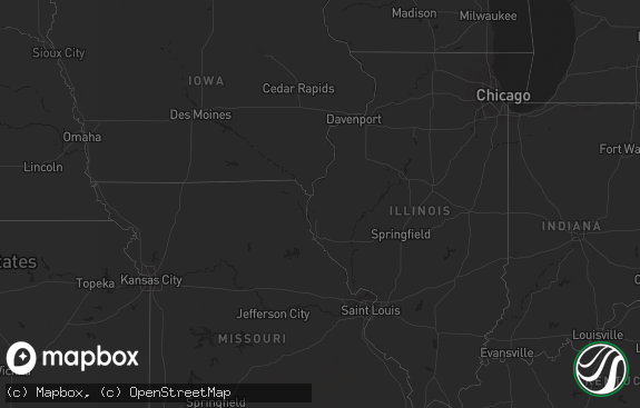 Hail map preview on 10-27-2014
