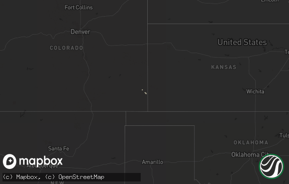 Hail map preview on 10-27-2015