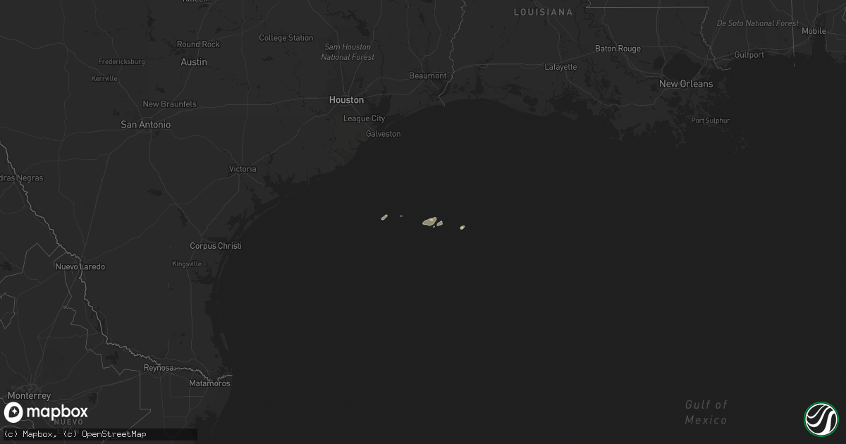 Hail map on October 28, 2022