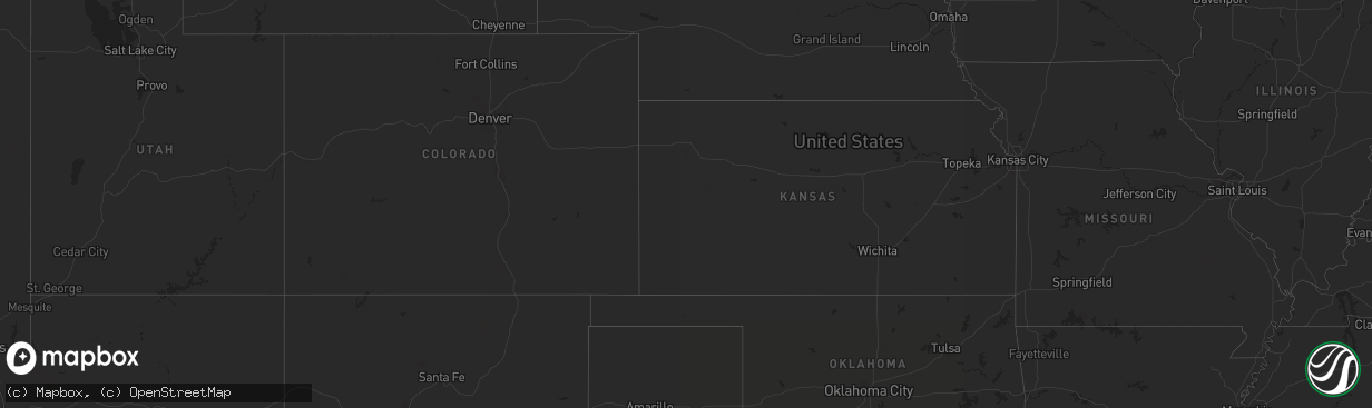 Hail map in Iowa on October 30, 2018