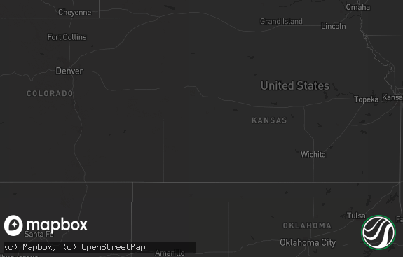 Hail map preview on 10-30-2018