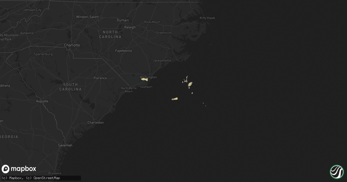 Hail map on November 4, 2011