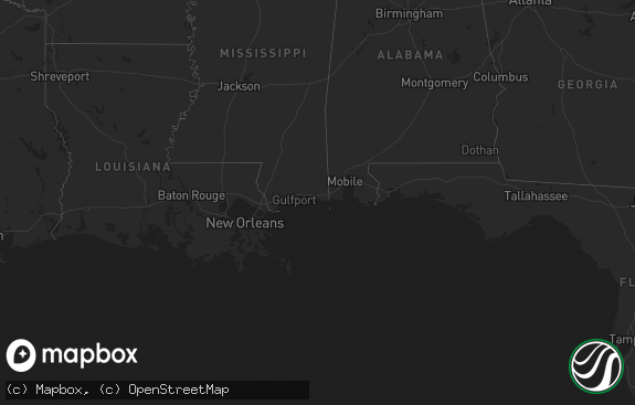 Hail map preview on 11-04-2012