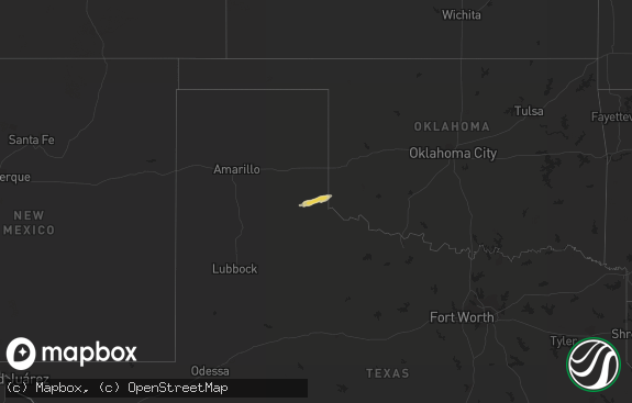 Hail map preview on 11-05-2013