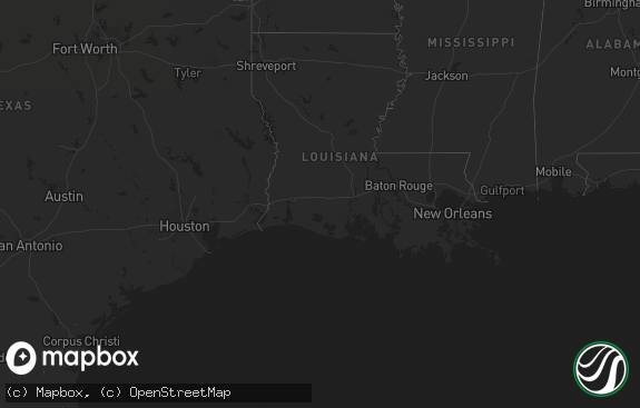 Hail map preview on 11-05-2019