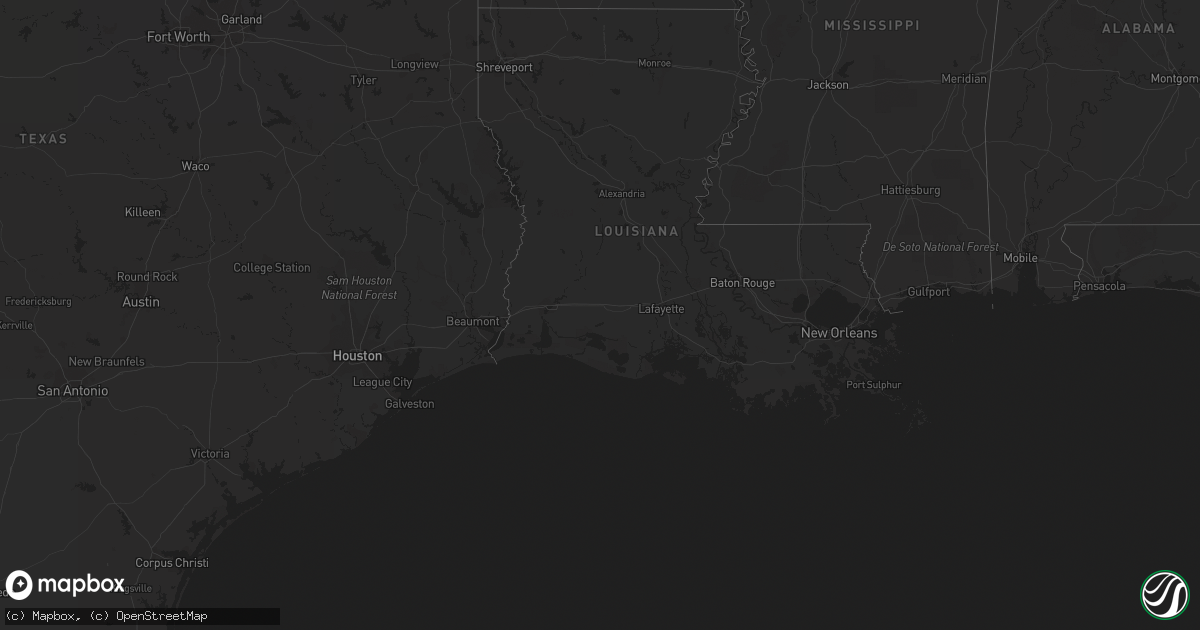 Hail map on November 5, 2019