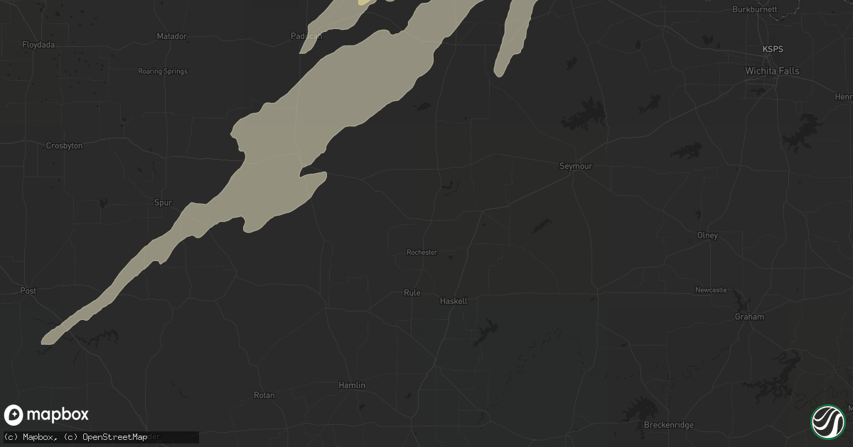 Hail map in Midland, TX on November 7, 2011