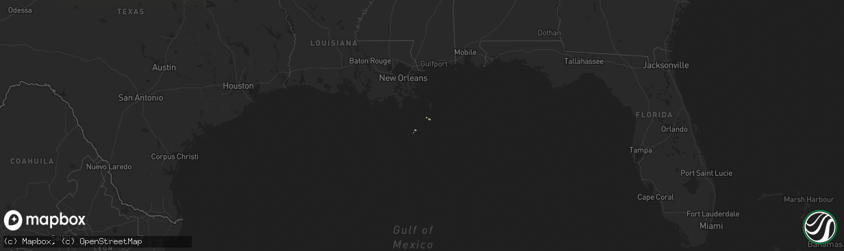 Hail map on November 7, 2020