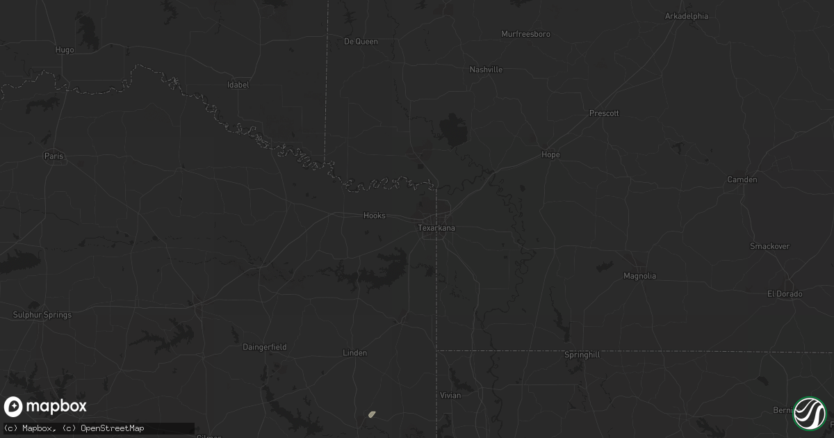 Hail map in Karnack, TX on November 11, 2012