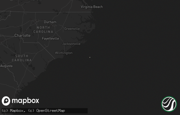 Hail map preview on 11-12-2019