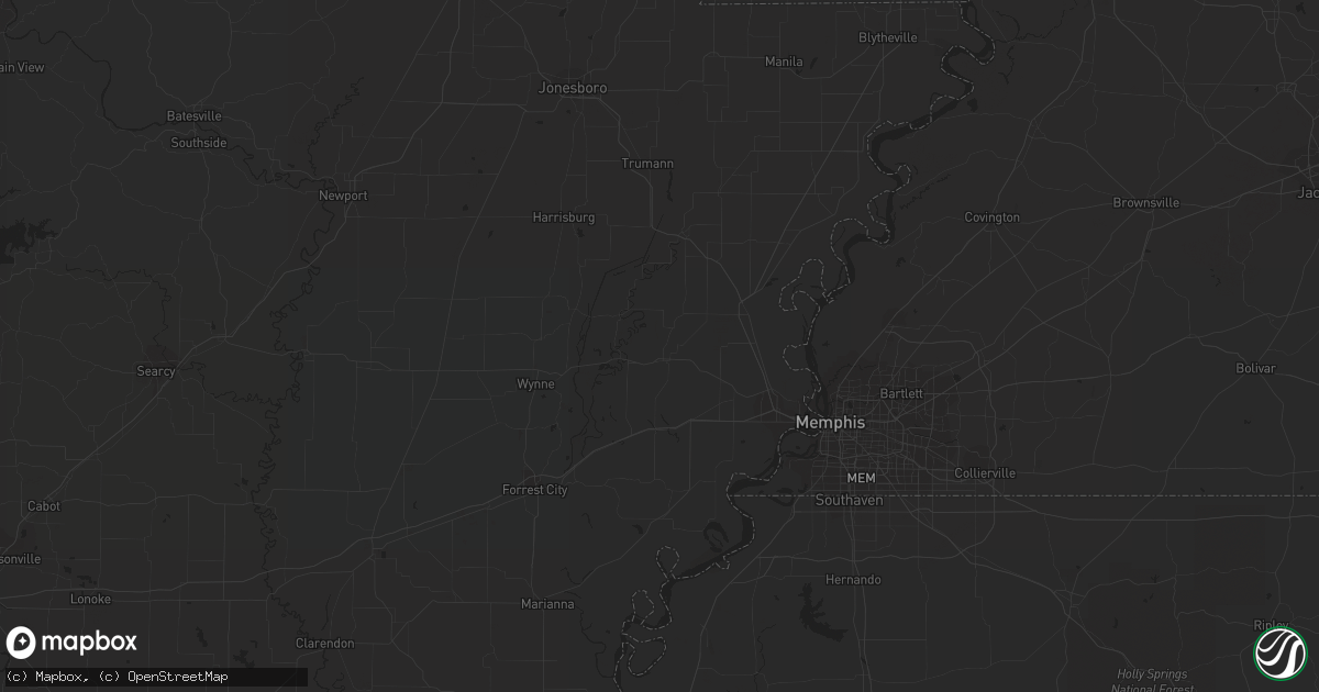 Hail map in West Lafayette, IN on November 14, 2011