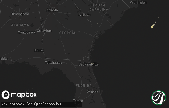 Hail map preview on 11-17-2014