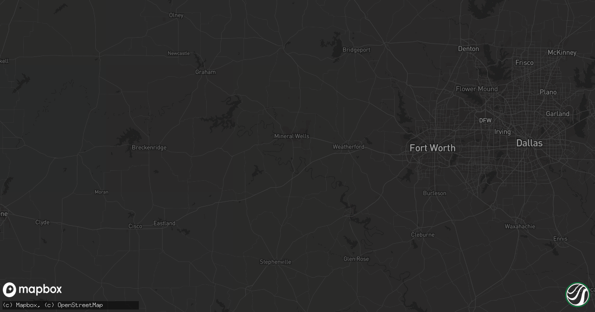 Hail map in Haworth, OK on November 21, 2011