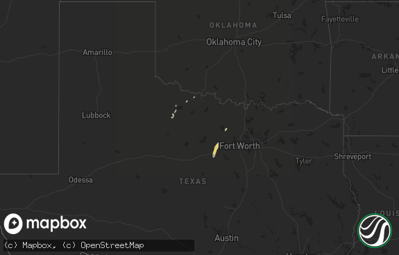 Hail map preview on 11-21-2014