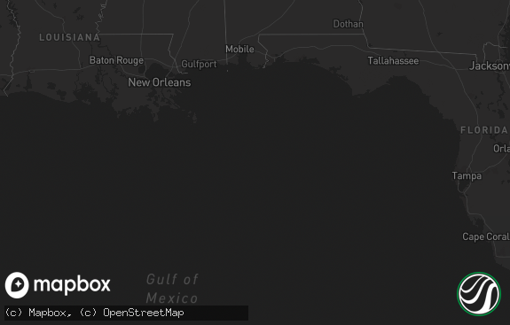 Hail map preview on 11-21-2015