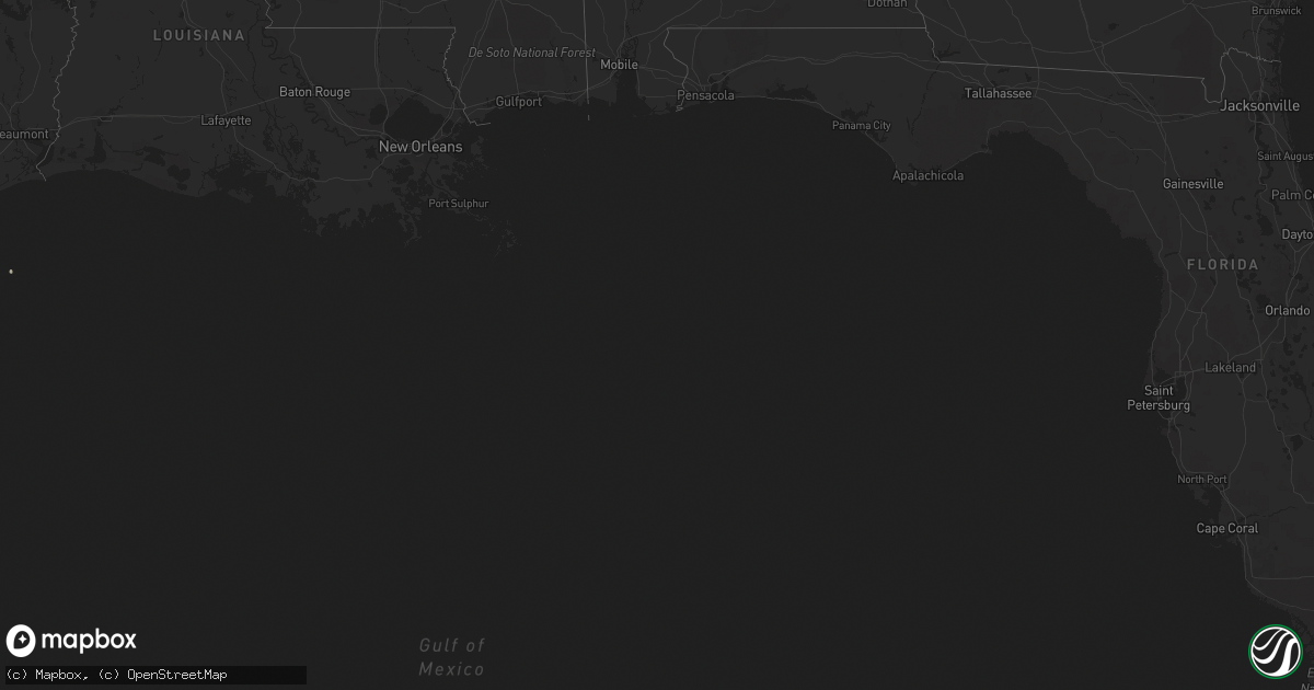 Hail map on November 21, 2015