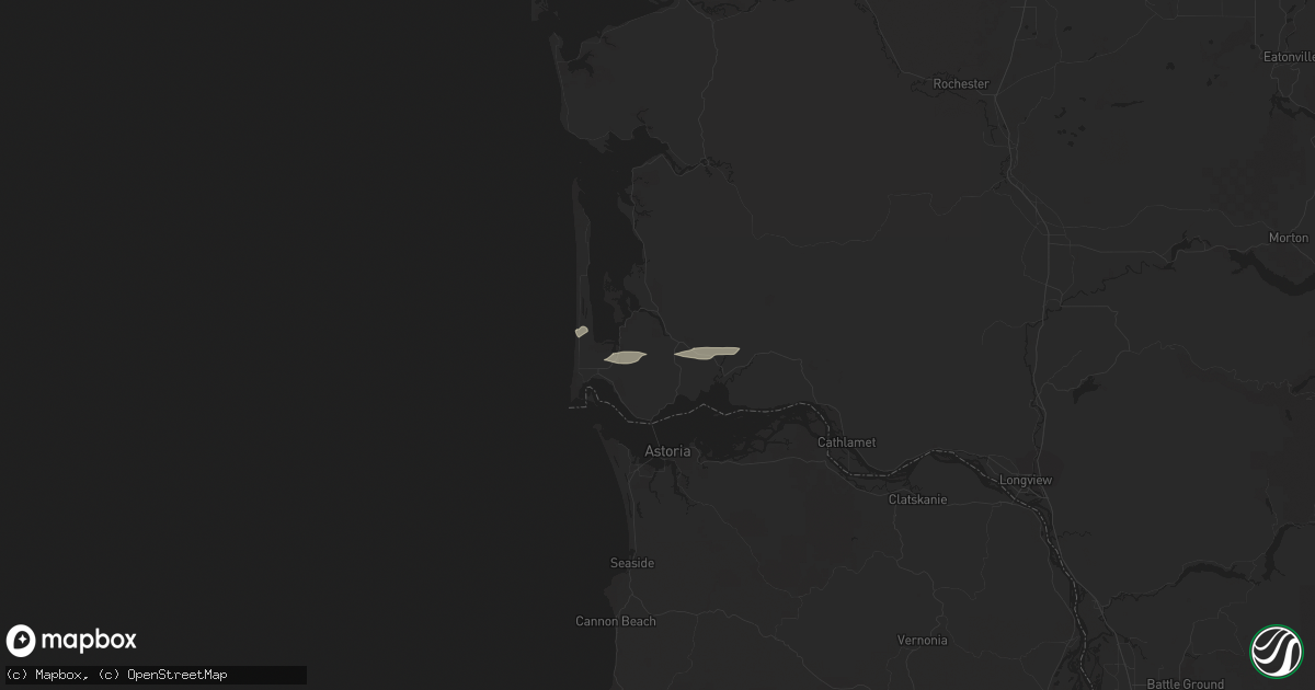 Hail map in Rosburg, WA on November 23, 2014