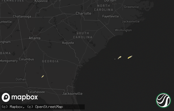 Hail map preview on 11-24-2014
