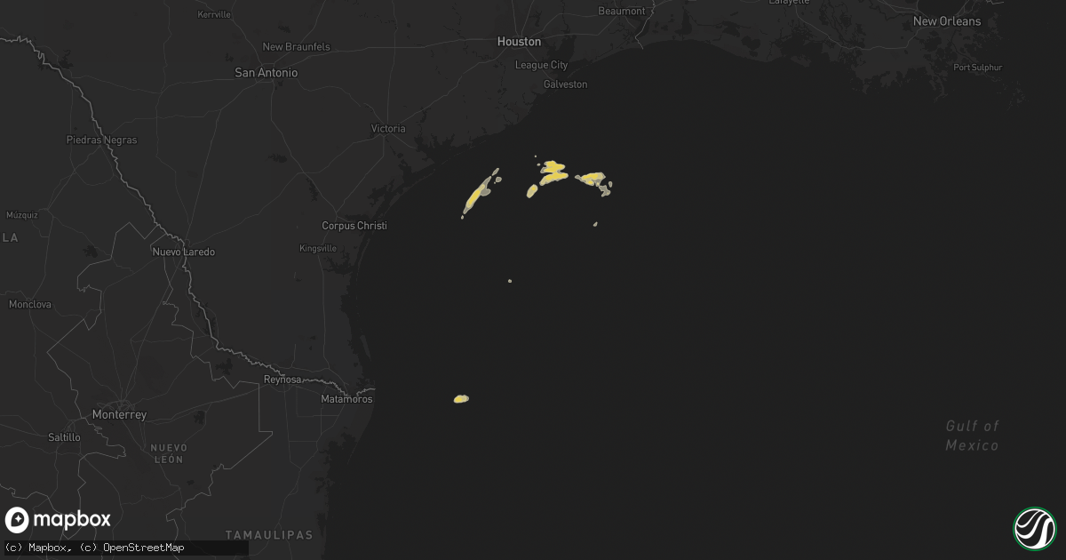 Hail map on December 2, 2020
