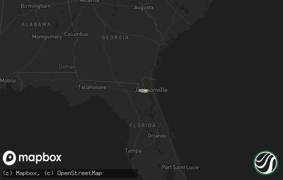 Hail map preview on 12-02-2023