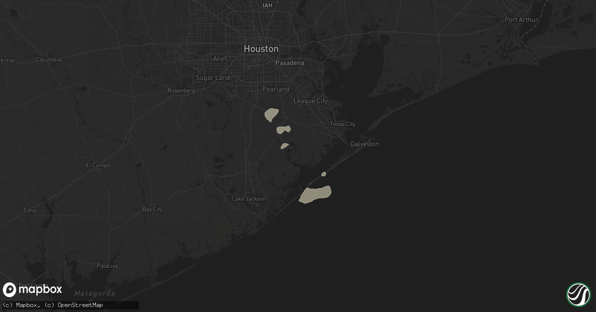 Hail map in Manvel, TX on December 3, 2017