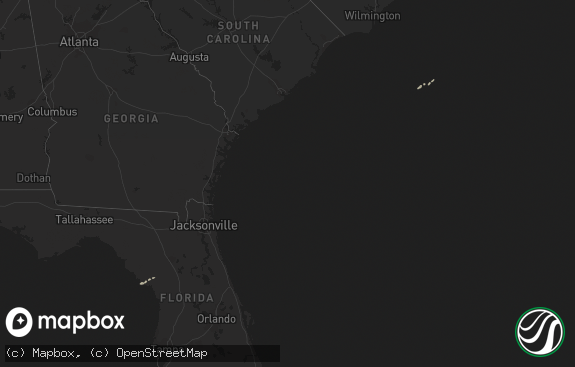 Hail map preview on 12-08-2017