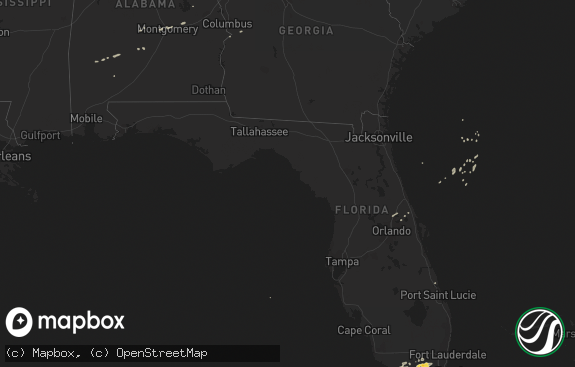 Hail map preview on 12-10-2012