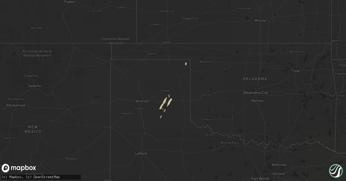 Hail map in Iowa on December 12, 2015