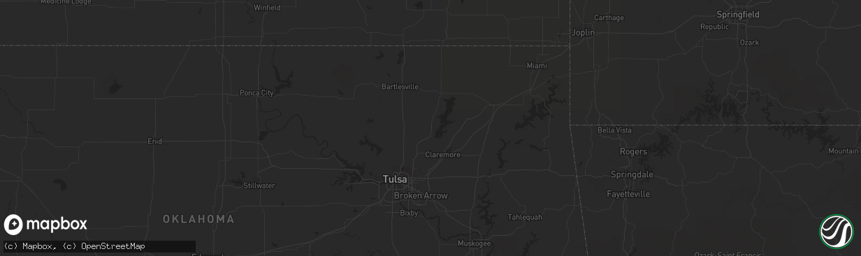 Hail map in Howe, TX on December 14, 2011