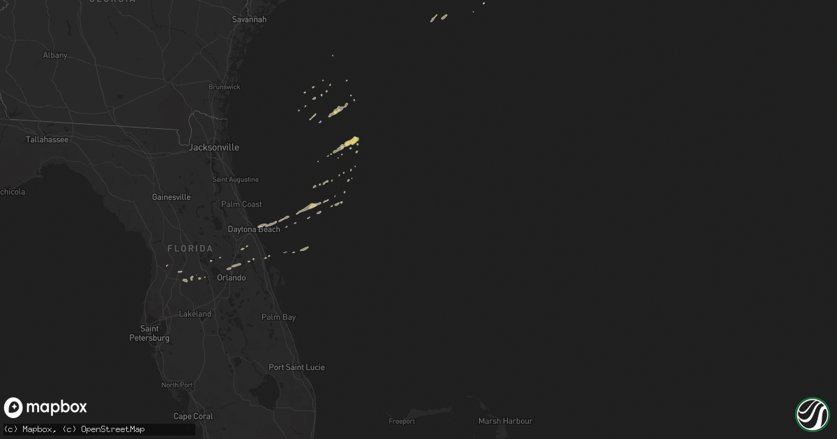 Hail map on December 26, 2012