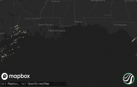 Hail map preview on 12-28-2012