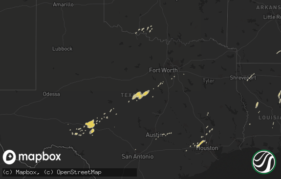 Hail map preview on 01-01-2017