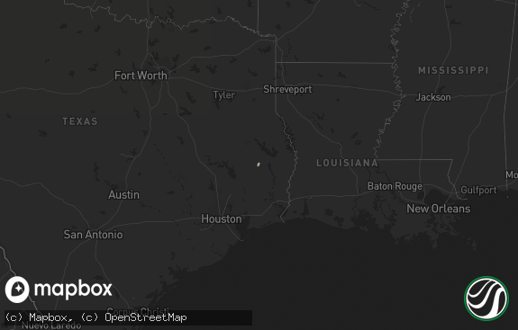 Hail map preview on 01-02-2015