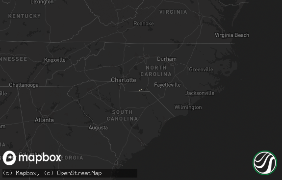 Hail map preview on 01-04-2015