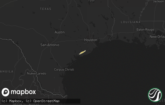 Hail map preview on 01-04-2024