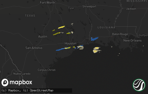 Hail map preview on 01-06-2021