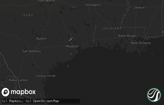 Hail map preview on 01-07-2013