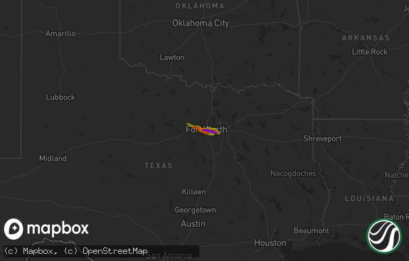 Hail map preview on 01-08-1900