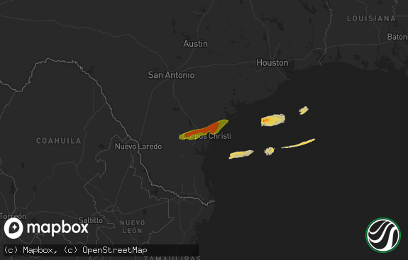 Hail map preview on 01-09-2011