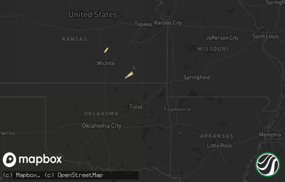 Hail map preview on 01-09-2020