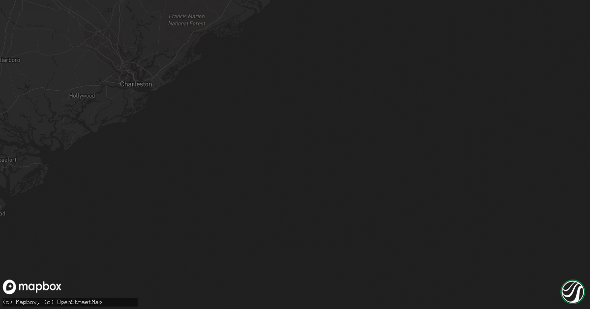 Hail map in Jacksonville, NC on January 9, 2024