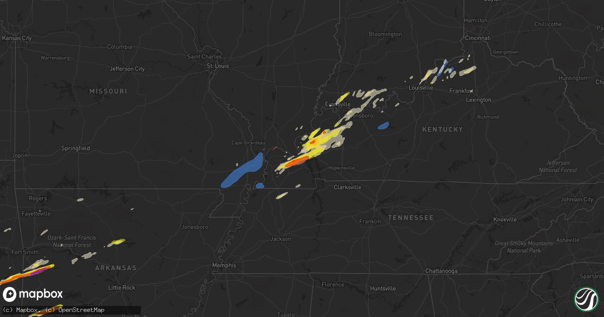 Hail Map On January 11, 2023 - HailTrace