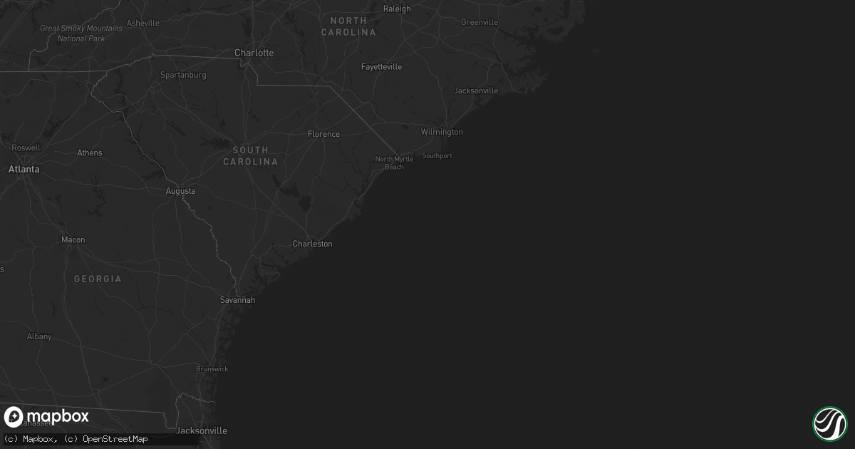 Hail map in New Jersey on January 16, 2022