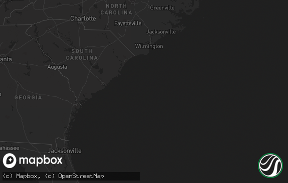 Hail map preview on 01-16-2022