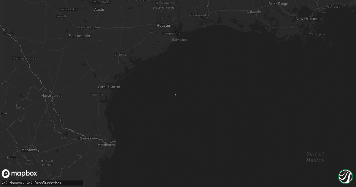 Hail map on January 19, 2017