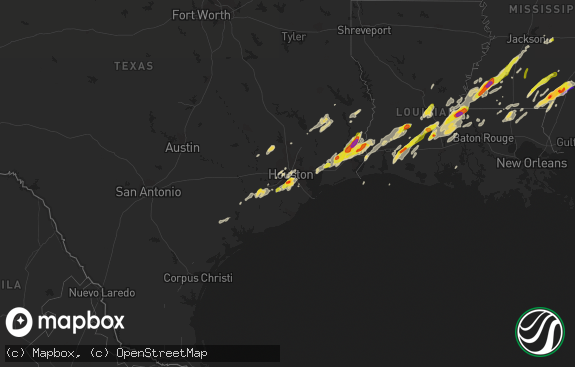 Hail map preview on 01-20-2017